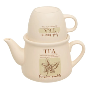 Théière Wellness 600ml blanc