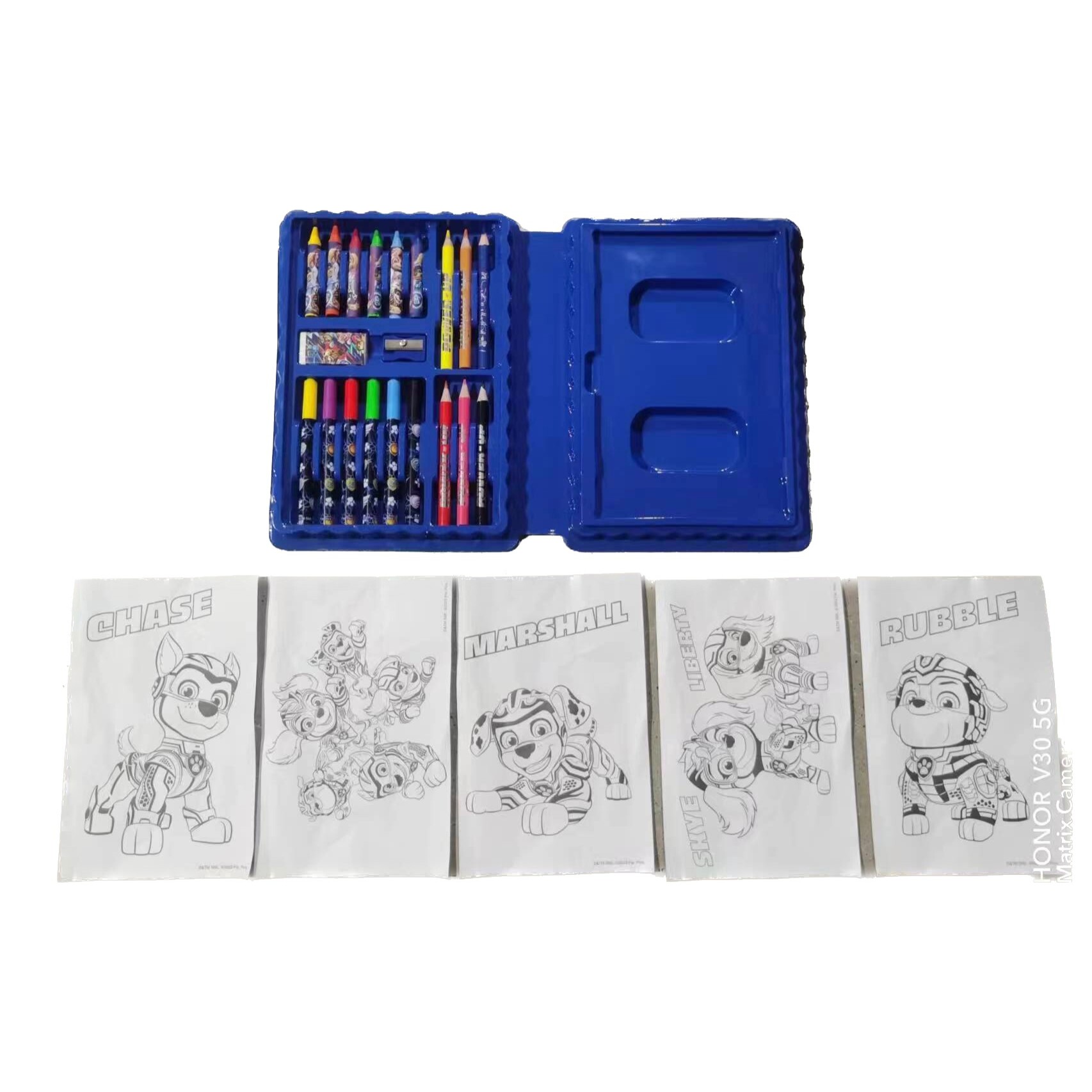 Estuche Artistico 25 piezas Patrulla Canina