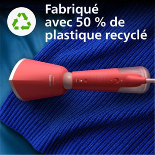Défroisseur vapeur PHILIPS STH5020/40 Steamer Série 5000 Corail, 35 sec*, 1300W