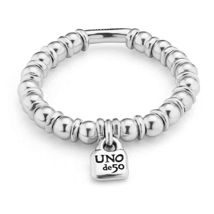 Pulsera Bohemian PLATEADO L