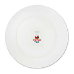 Servizio piatti 12 pezzi Excelsa - Vintage Toys, porcellana e ceramica multicolore