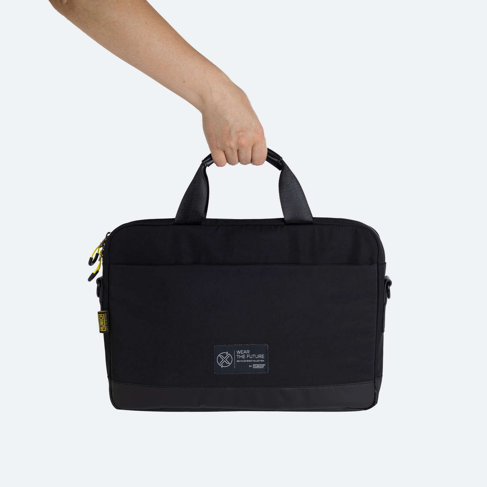 RECYCLED X WEAR BRIEFCASE BLACK