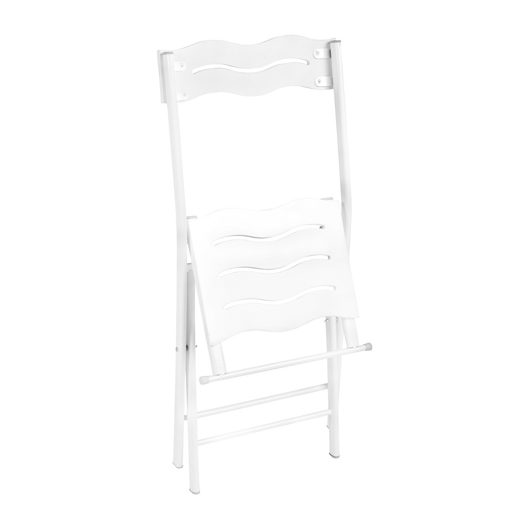 Set de mesa y sillas de jardín blanco