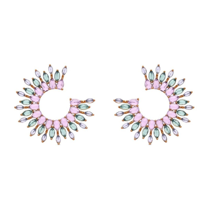 Pendientes Lux by Lux acabados oro 18k