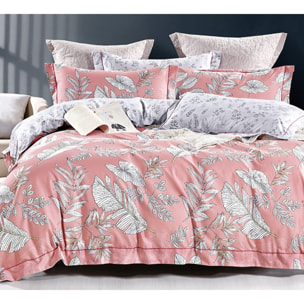 Parure housse de couette en polycoton - Naêva