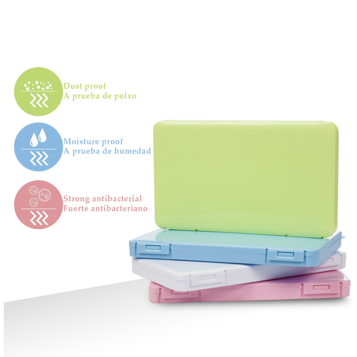 Portamascherine igienico rettangolare