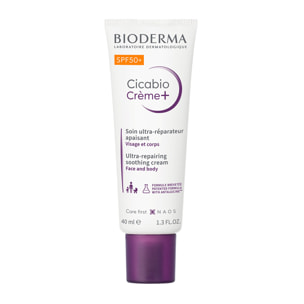 CICABIO - Crème+ Soin Ultra-réparateur SPF50+