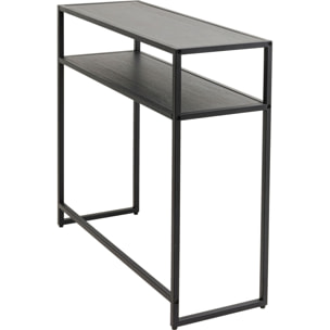 Console Loftie 80x80cm noire Kare Design