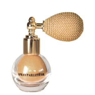 Gold Glitter Powder - Spay Pailleté Or