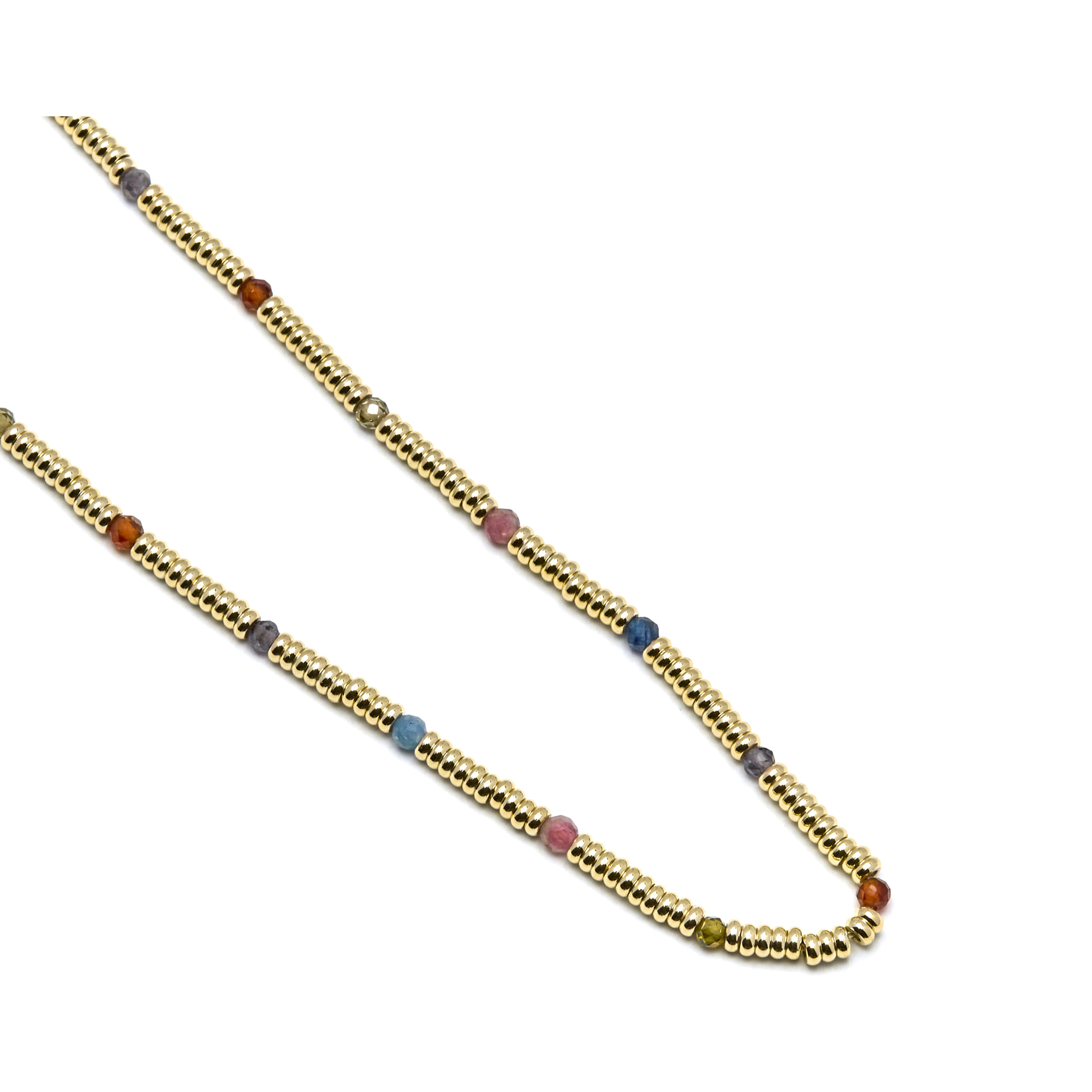 Collar Deli acabado oro amarillo 18k