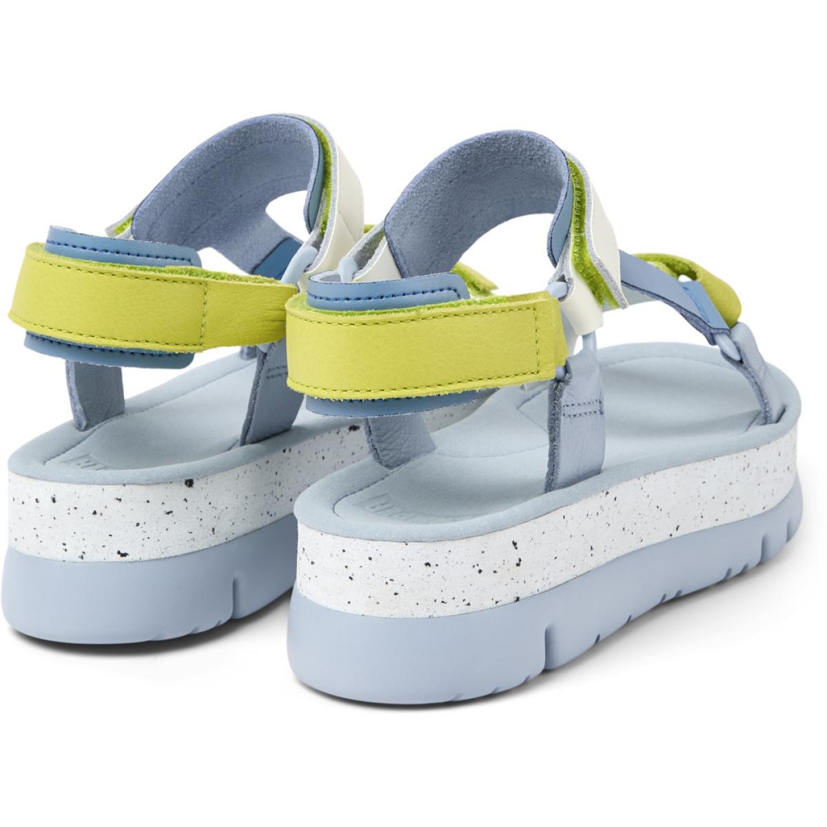 CAMPER Oruga Up - Sandalias Azul Mujer