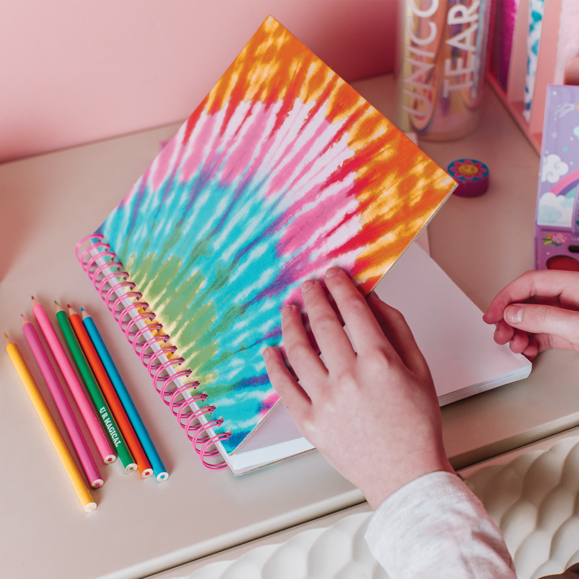 3C4G Set Disegno Tie Dye Tutto in 1