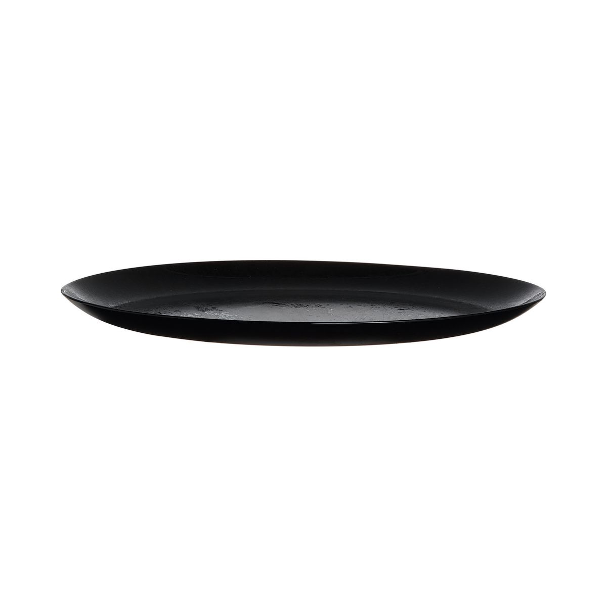 Assiette plate noire 25 cm Diana - Luminarc