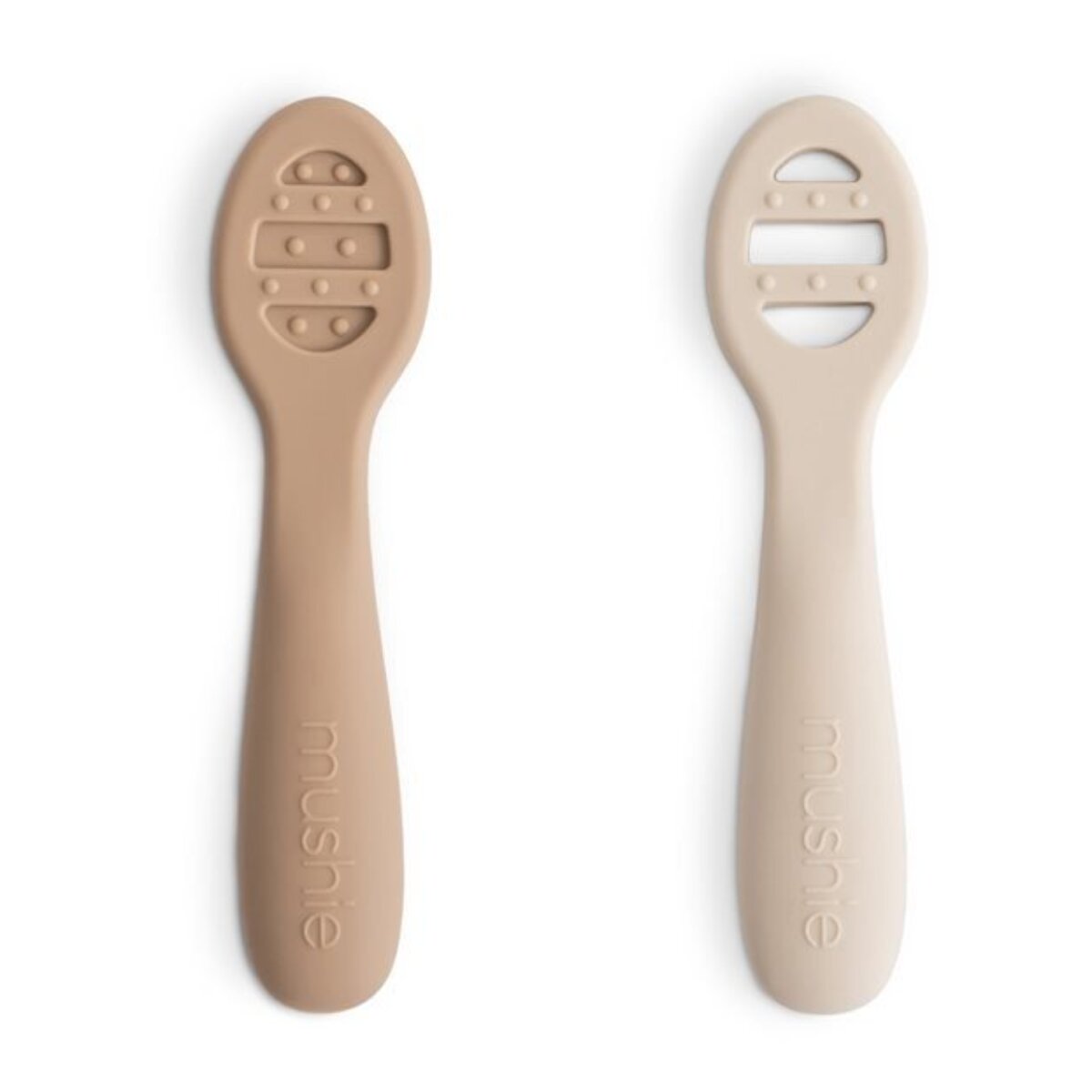 Mushie Mi Primera Cuchara (Pack 2) Solid