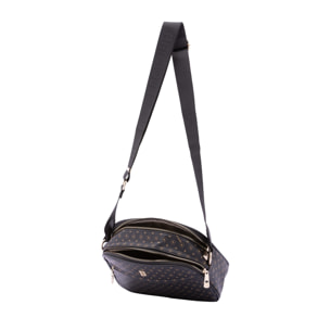 Borsa a tracolla da donna - Modello False - Ecopelle - 19.0 x 26.0 x 9.0 cm