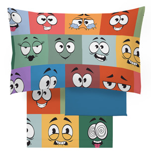 Completo letto occhietti