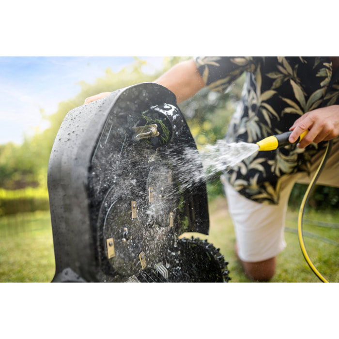 Robot tondeuse Karcher RCX 6 sans fil périphérique 3 000 m² - pente 70% - connectée - détection des obstacles, GPS/RTK/caméra