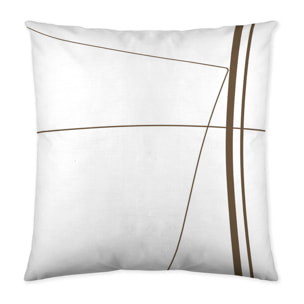 Naturals - Funda de Cojín Estampado - Con Cremallera - Sin relleno - 100% Algodón - Style Line