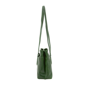 Borsa a spalla da donna - Modello False - Vera pelle - 23.0 x 30.0 x 12.0 cm