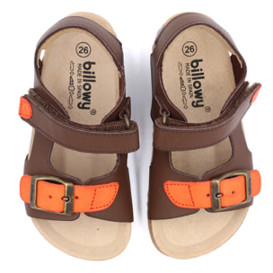 Sandalo BILLOWY MARRONE