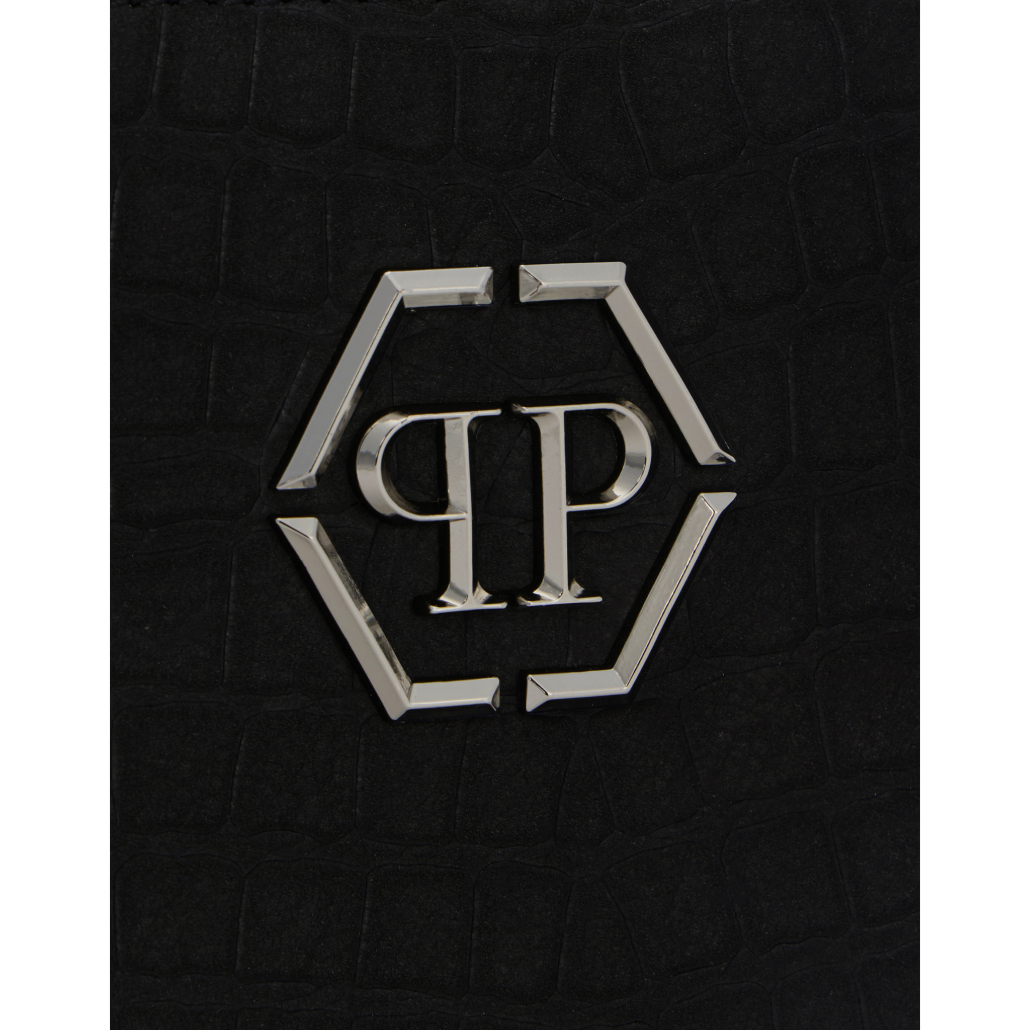 PHILIPP PLEIN Cartera con cremallera central