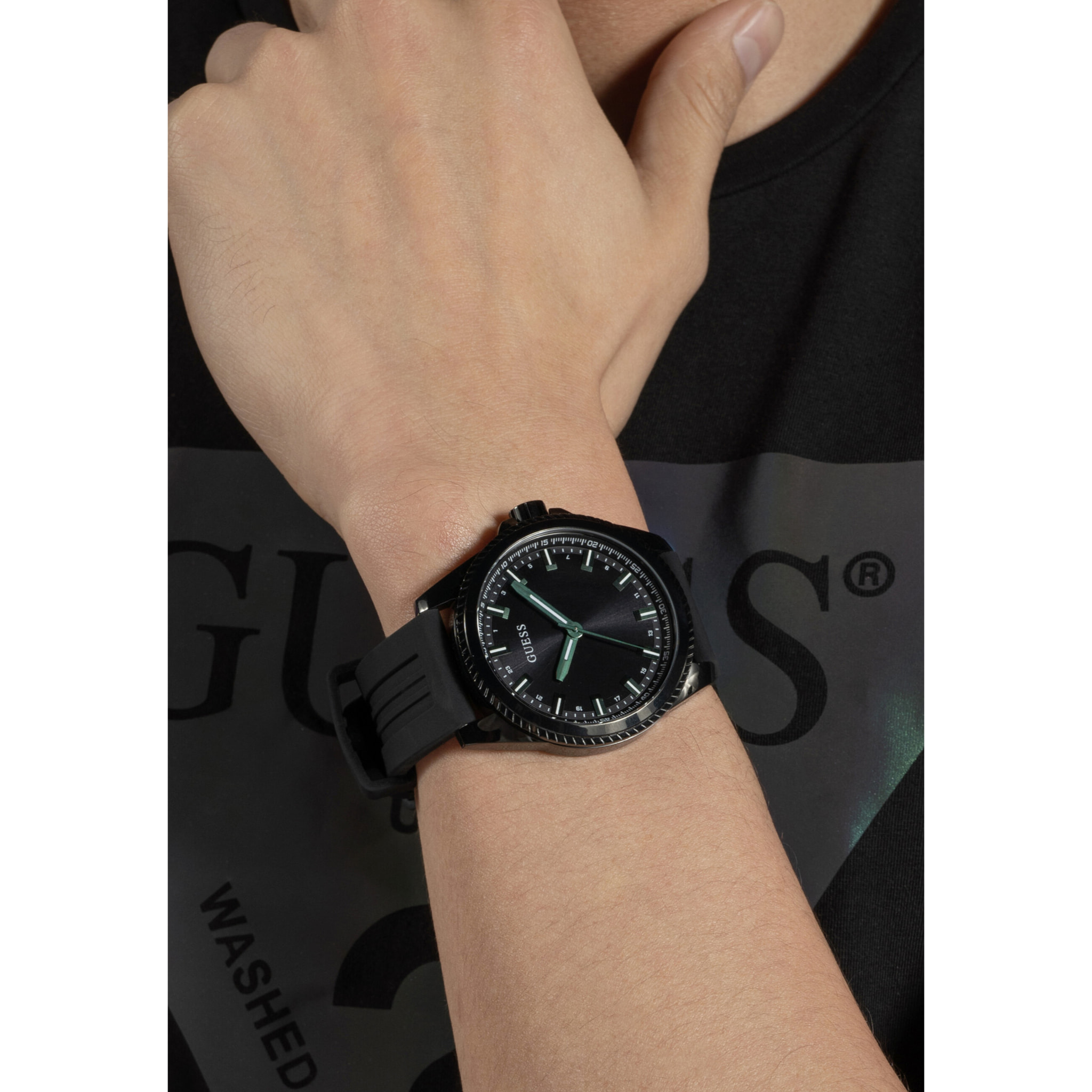 Guess Reloj Analógico De Cuarzo Champ