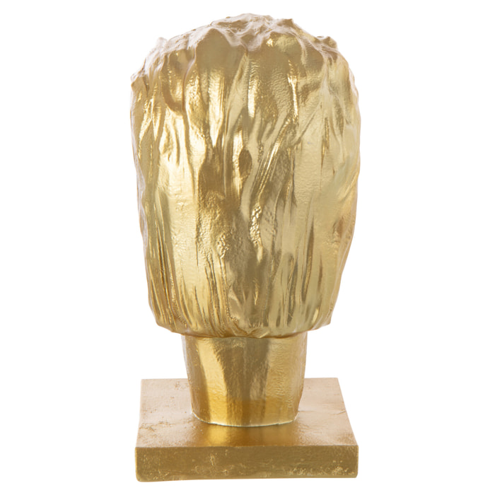 J-Line décoration buste Einstein - polyrésine - or