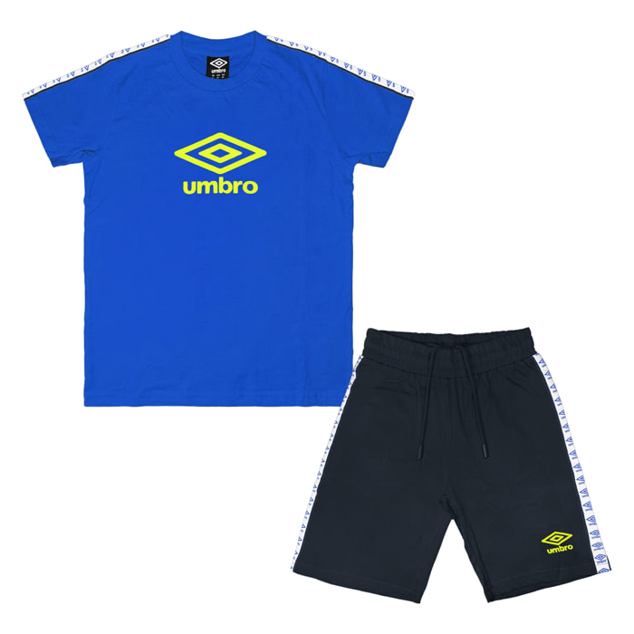 Completo Corto Ragazzo UMBRO Cotone 8 / 16 Anni