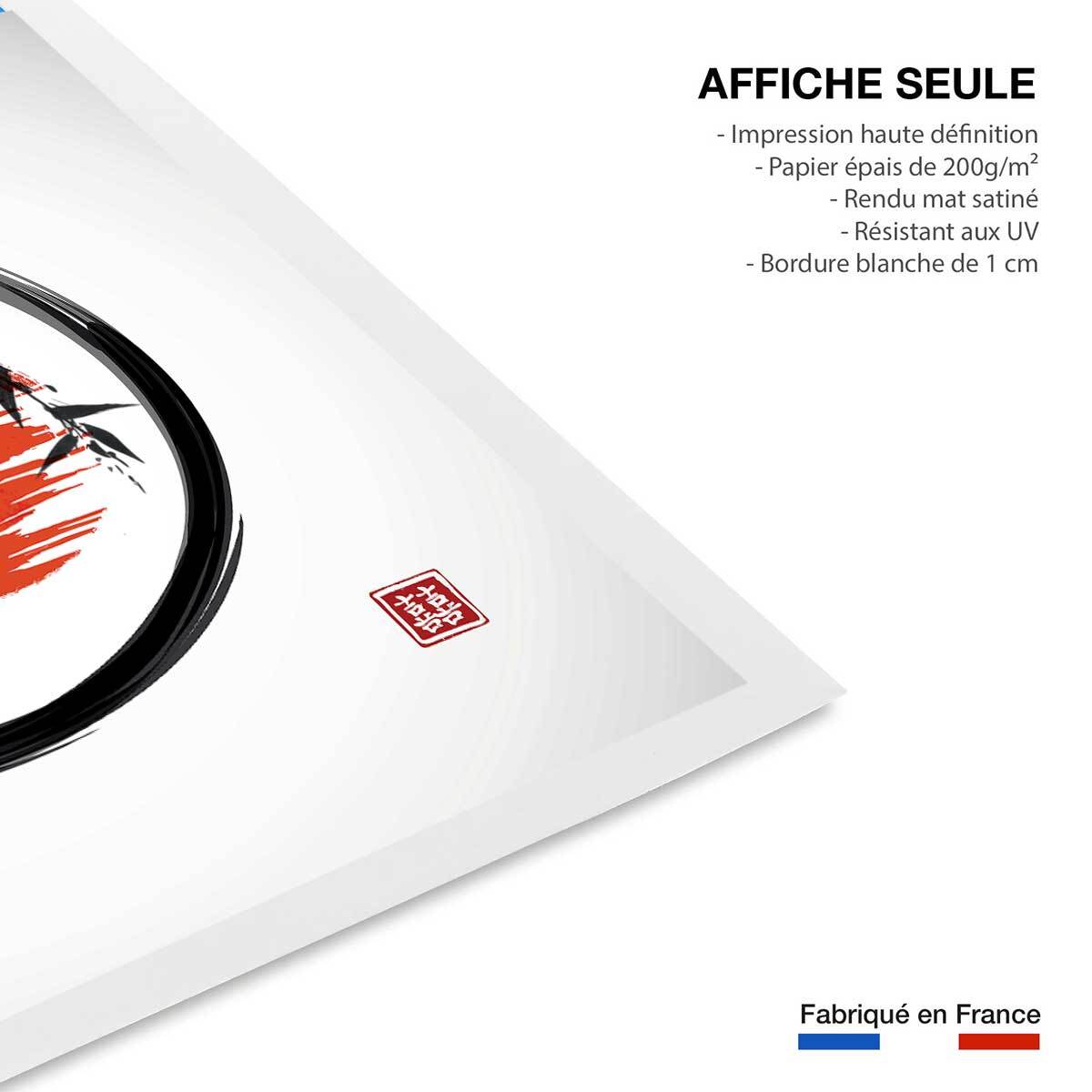 Affiche deco zen circle Affiche seule