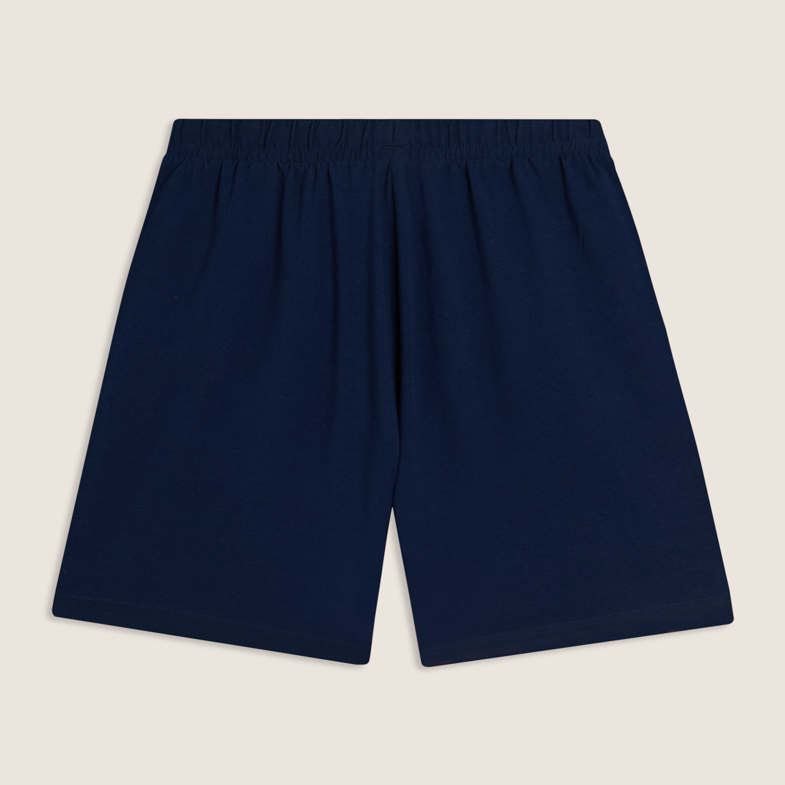 Pantaloni corti a metà coscia in jersey stretch