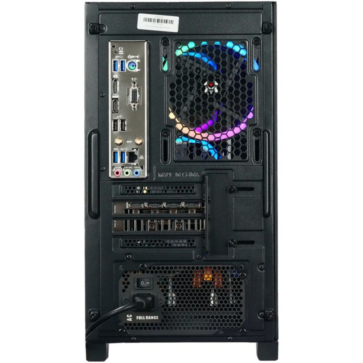 PC Gamer MRED CBT102-01 - AMD Ryzen 5 5500 - NVIDIA GeForce RTX 5060 - 16 Go RAM DDR4 - SSD 512 Go - Sans OS