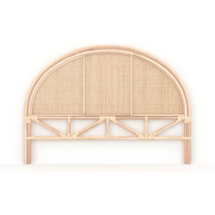 Tête de lit en rotin naturel 140 cm - Madya