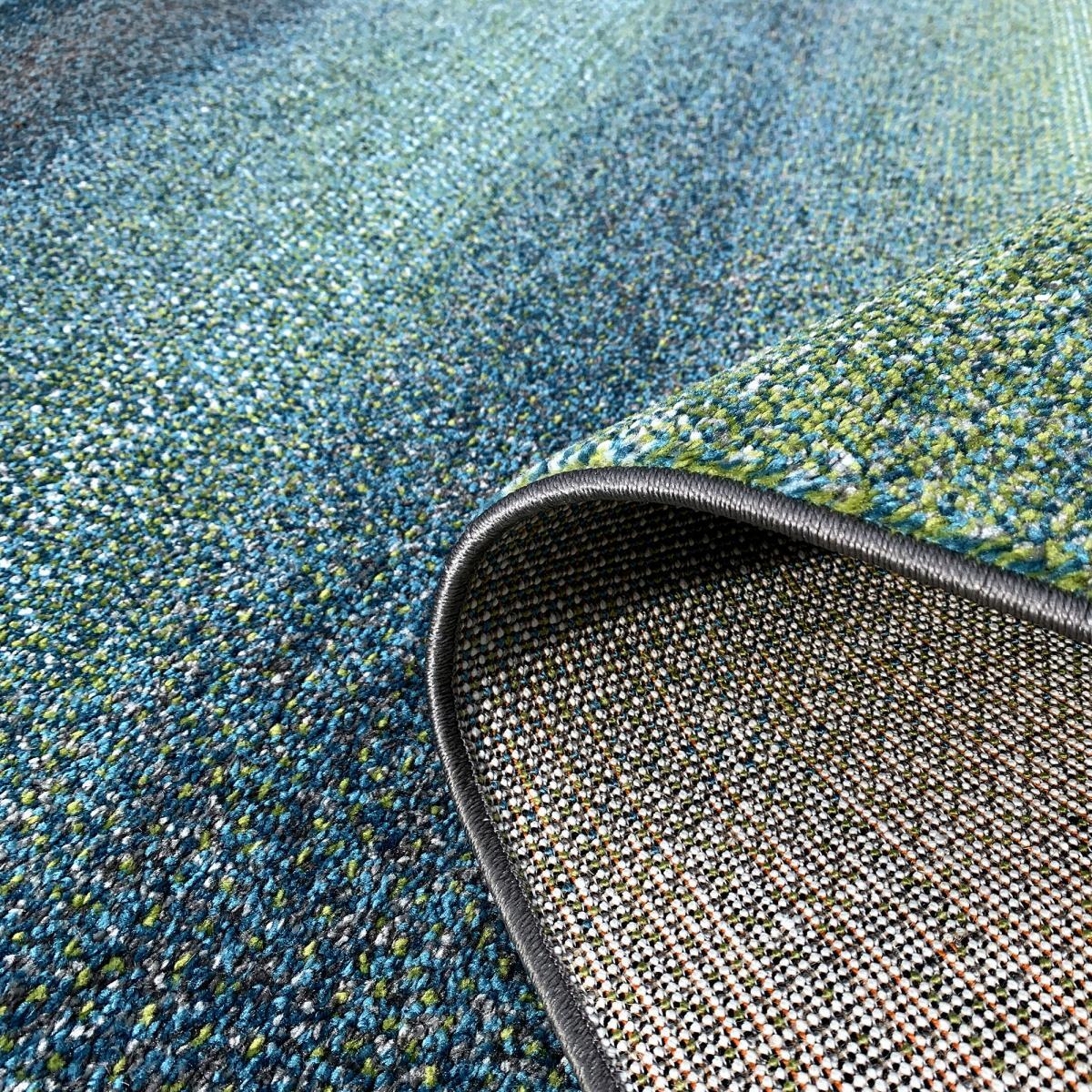 Tapis salon et chambre tissé motif géométrique HANA