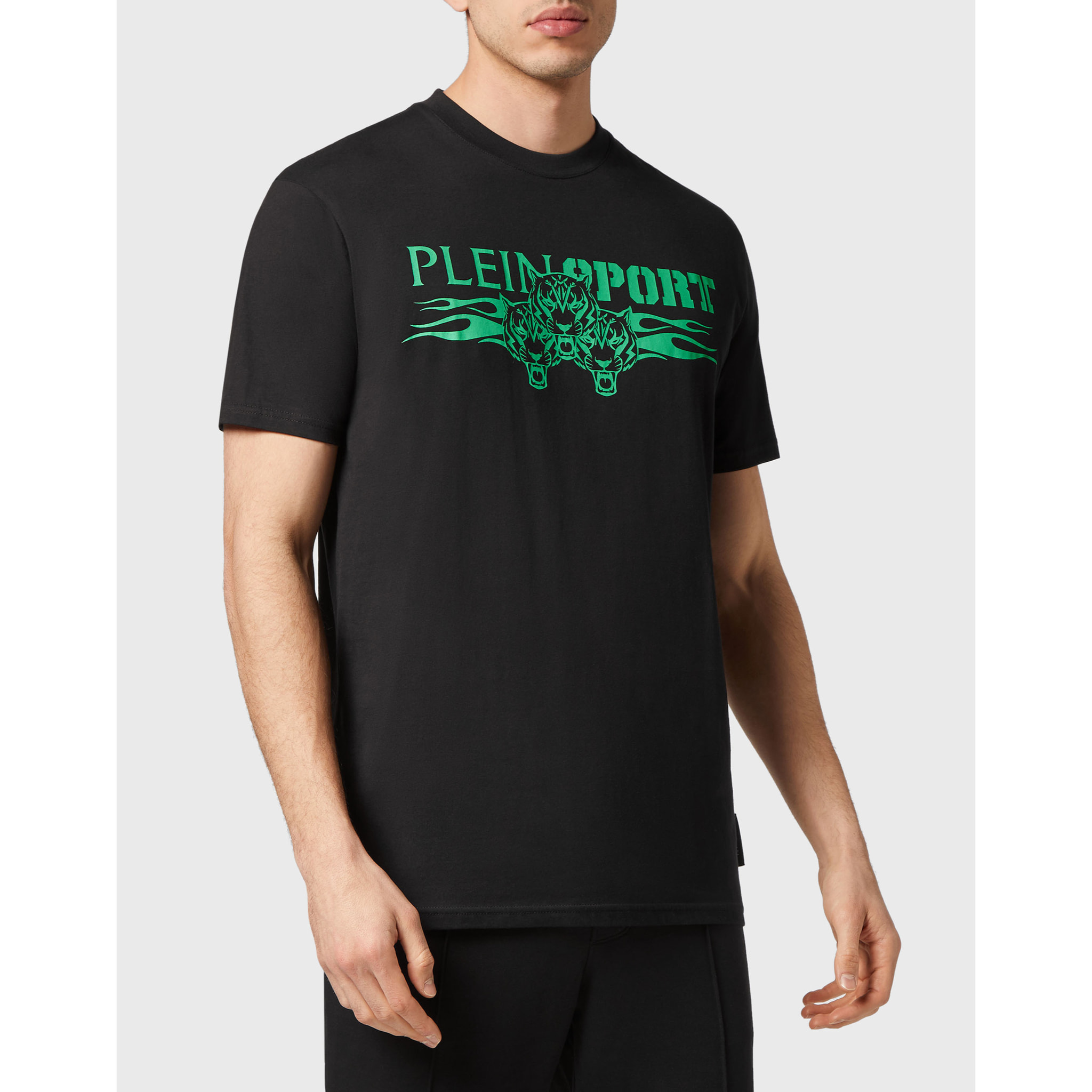 PLEIN SPORT Camiseta Cuello Redondo TIGER