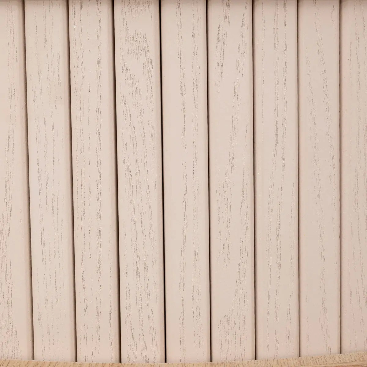 Table basse 2 portes "Nysos" beige 60x60x40,7cm