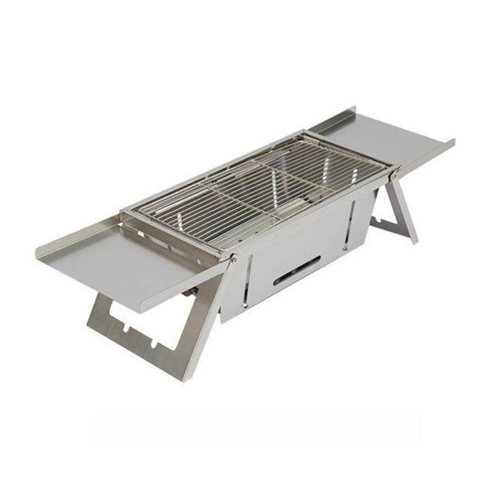 Barbecue Pliable en acier inoxydable Herzberg HG04159