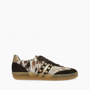 ZAPATILLAS ANIMAL PRINT MARRONES CAR5630INO