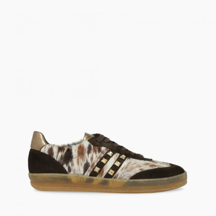 ZAPATILLAS ANIMAL PRINT MARRONES CAR5630INO