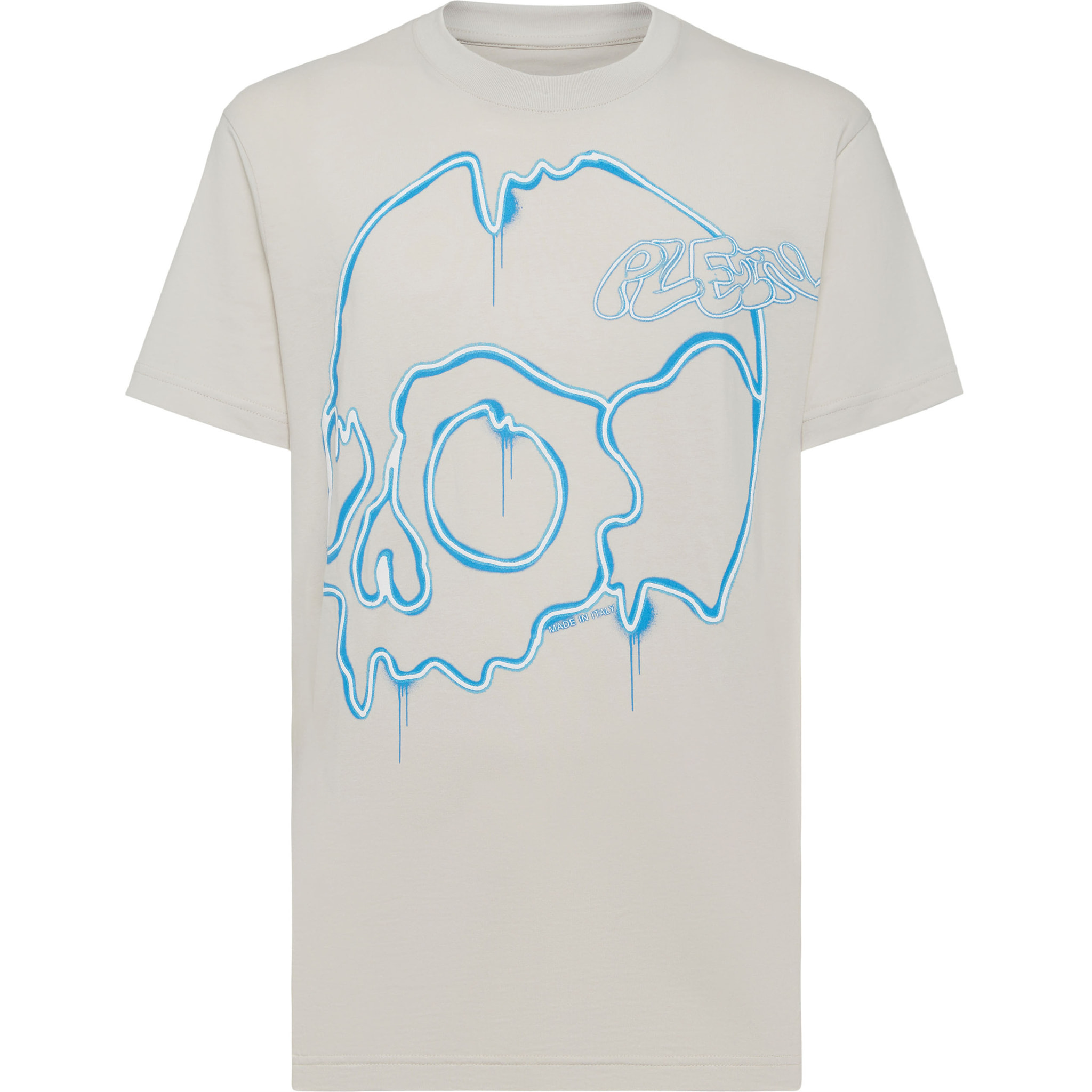 PHILIPP PLEIN T-Shirt Round Neck SKULL