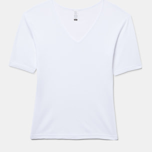 Camiseta térmica de mujer de manga corta 100% algodón