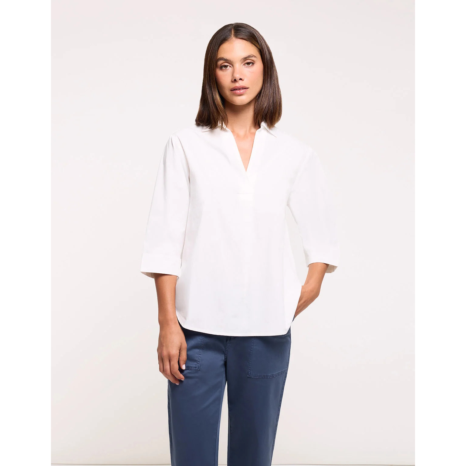 Camisa Manga Larga Blanca - Lospine