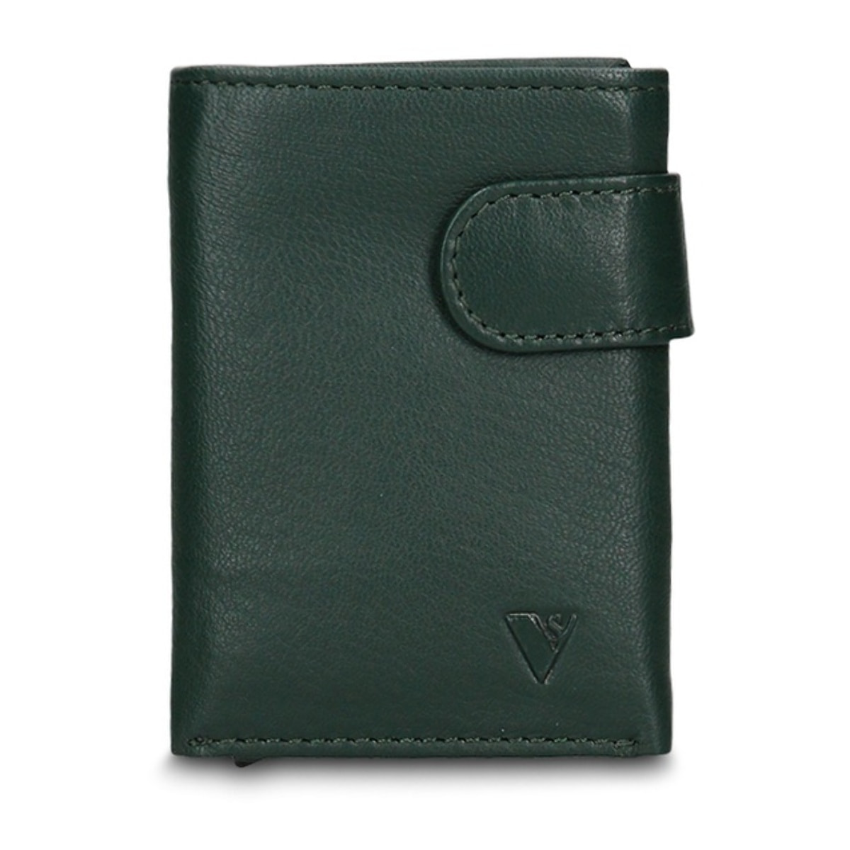 Portafoglio uomo in vera pelle - Modello Novara Elite - Casual - 7.5 x 10.0 x 2.0 cm