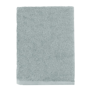 Drap de bain uni en coton, AQUA, Gris Plume