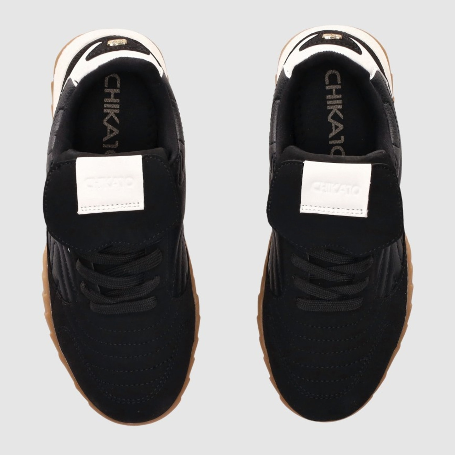 Deportivos de Tejido - Negro - Tacón: Bajo