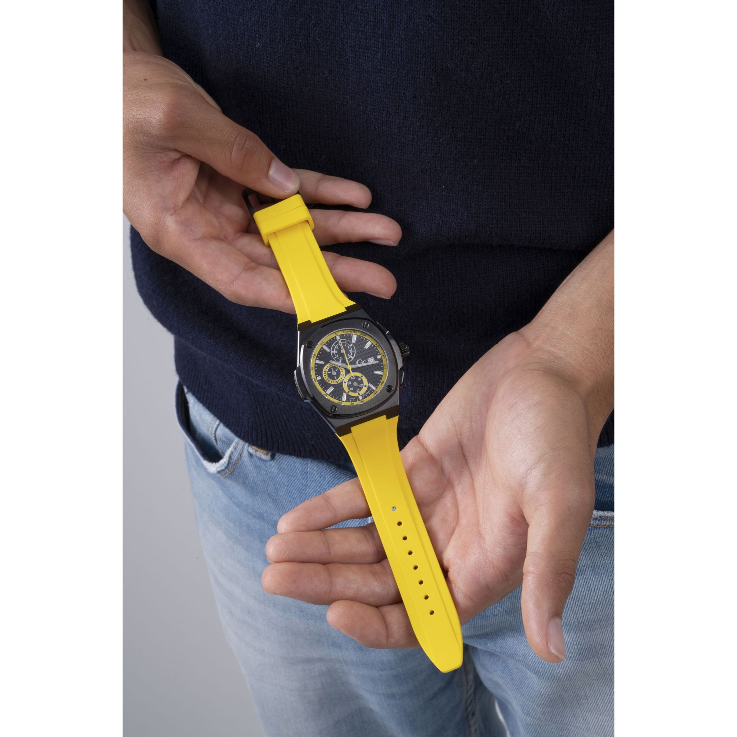 Gc Reloj Cronógrafo De Cuarzo Gc Coussin Shape Racing