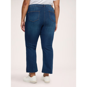 Fiorella Rubino - Jeans Kick Flare con abertura - Azul