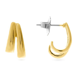 Pendientes Lux by Lux acabados Oro Amarillo de 18 Kts