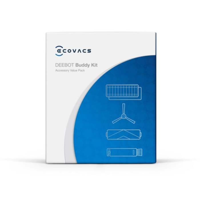 Kit accessoires ECOVACS pour X1 Omni, X1 Turbo, X1 Plus, T10, T10 Plus, T10 Turbo