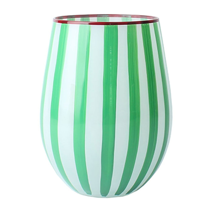 Lot de 3 verres à eau 27cl vert CIRCUS