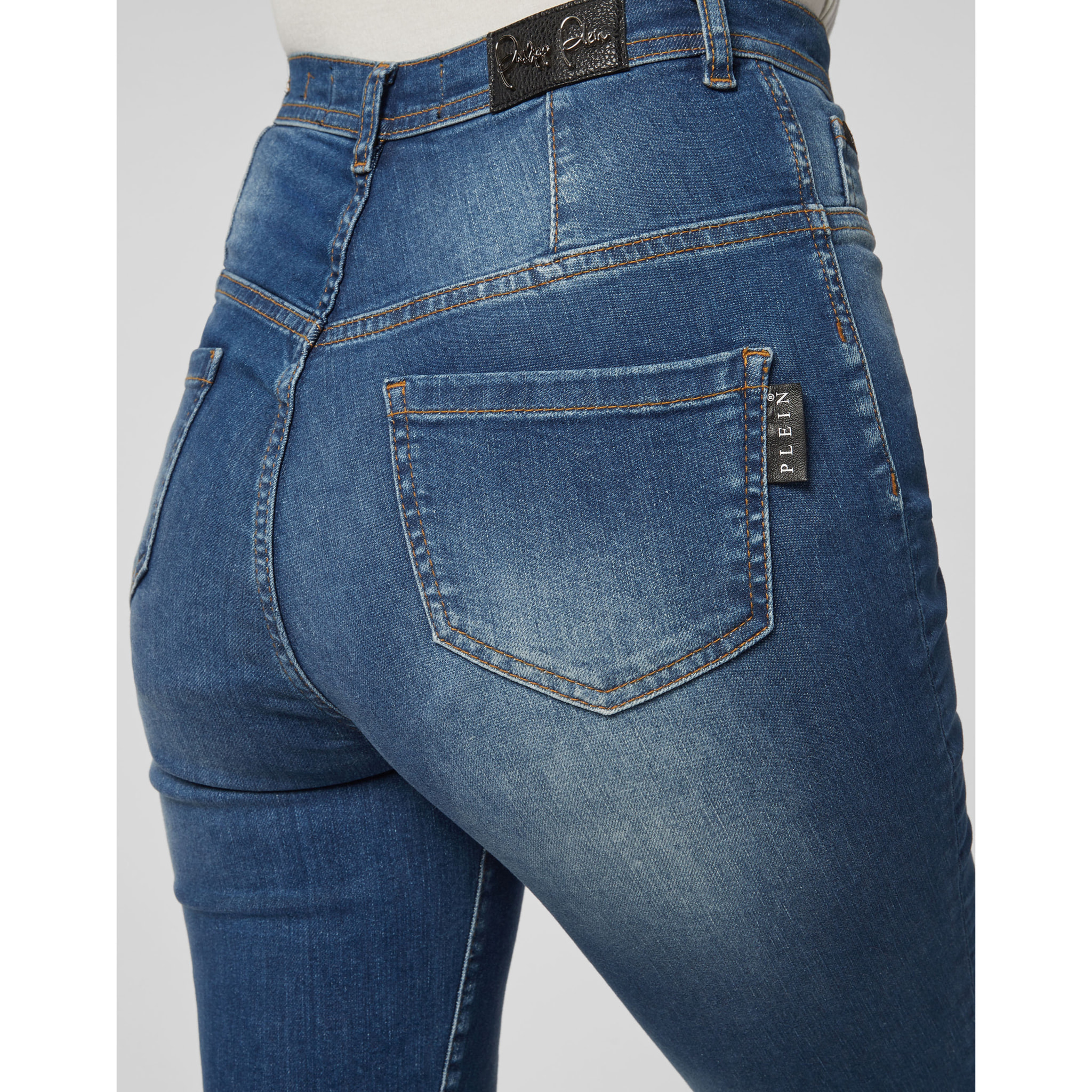 PHILIPP PLEIN Super High Waist Jegging Statement